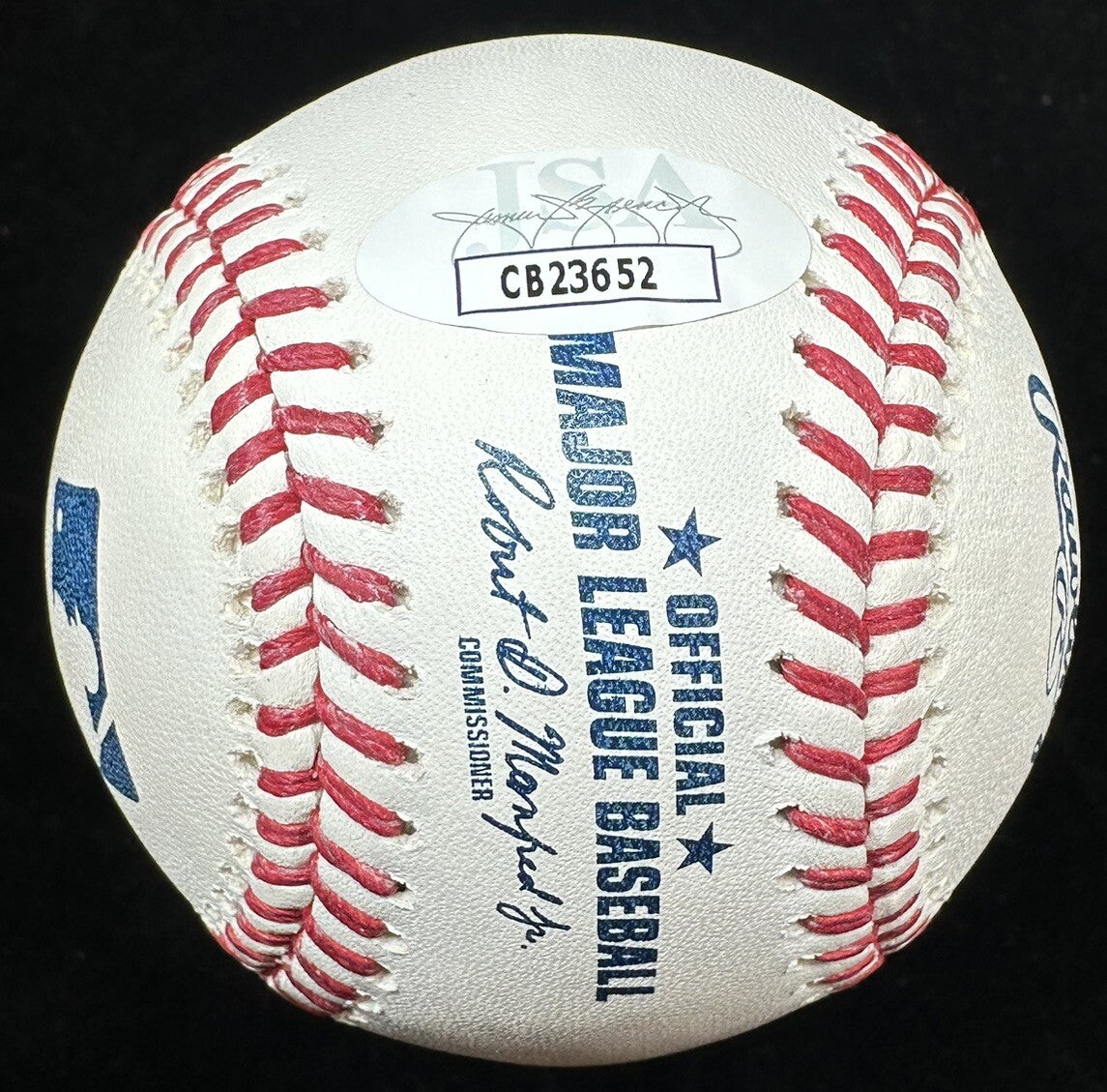 Eddie Murray 1977 AL ROY Signed Baseball JSA