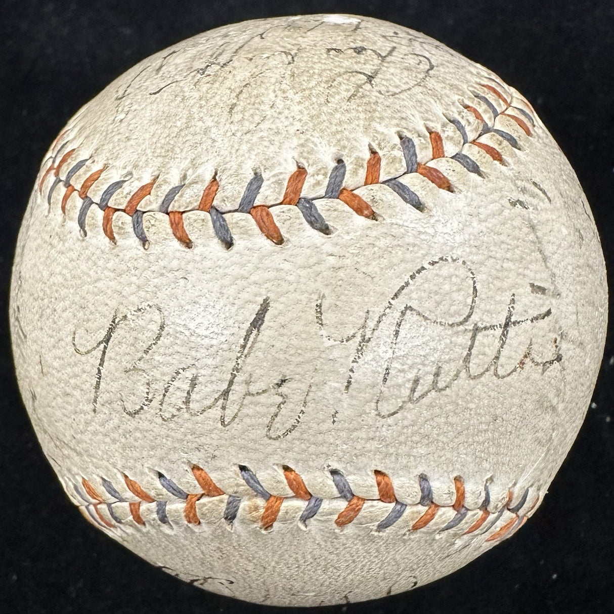 Babe Ruth Lou Gehrig 1931 New York Yankees Team Signed Baseball PSA/DNA LOA