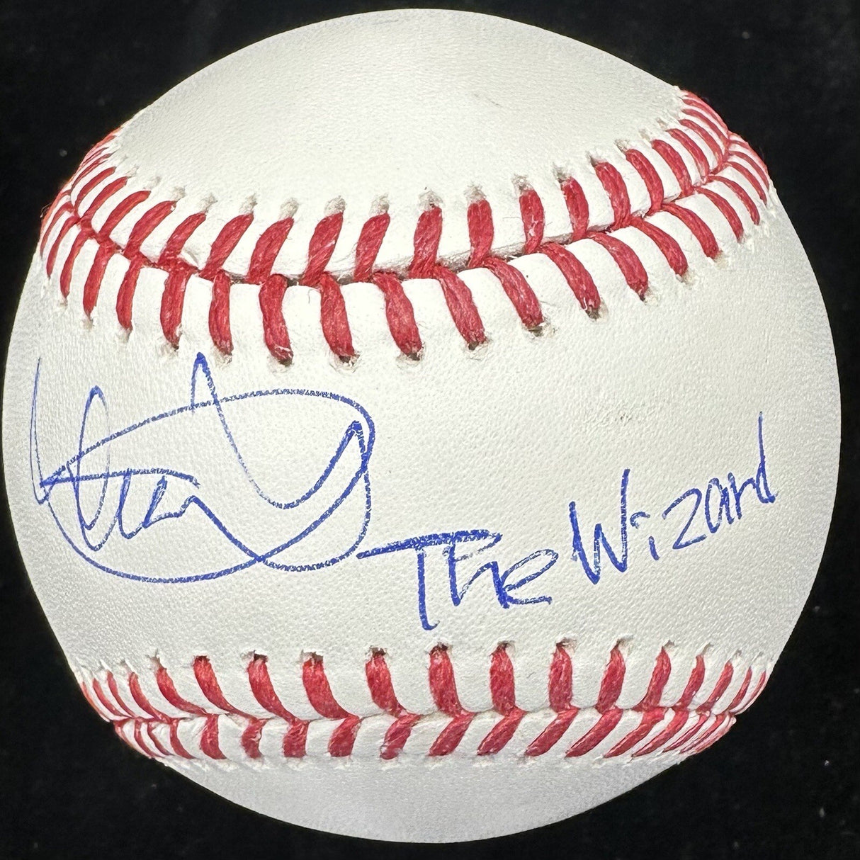 Ichiro Suzuki The Wizard Nickname Signed Baseball Ichiro Hologram