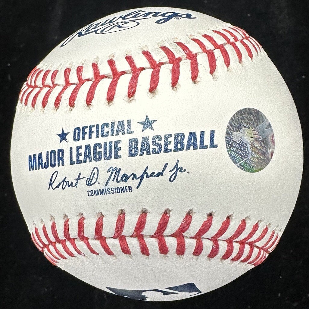 Ichiro Suzuki The Wizard Nickname Signed Baseball Ichiro Hologram