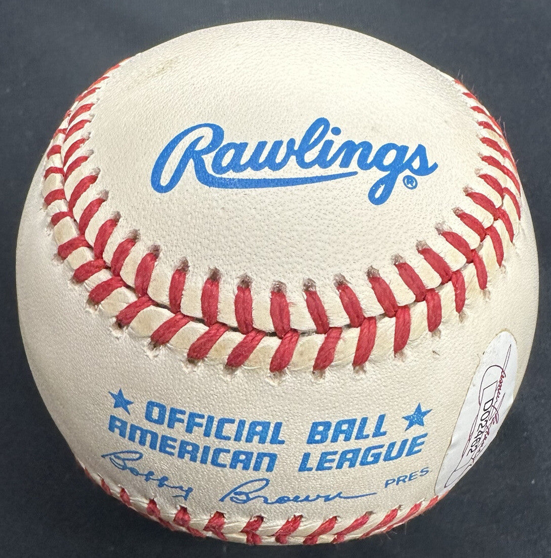 Lou Boudreau MVP 1948 Signed Baseball JSA