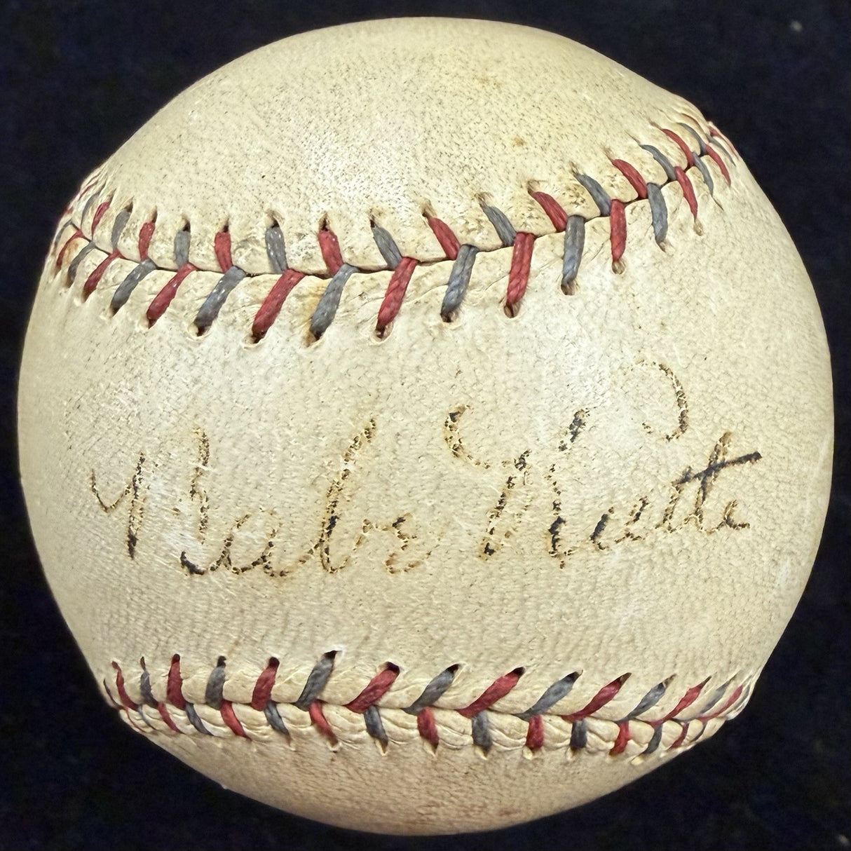 Babe Ruth Single Signed OAL Reach Baseball PSA/DNA LOA