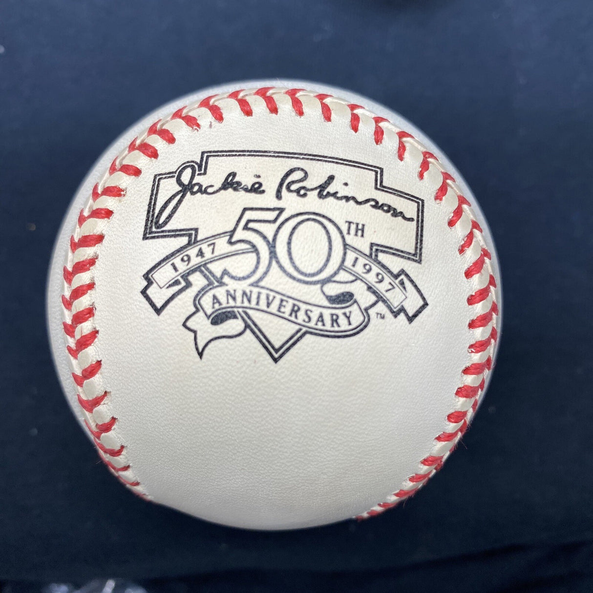 Ernie Banks 9/17/53 MLB Debut Signed Baseball PSA/DNA