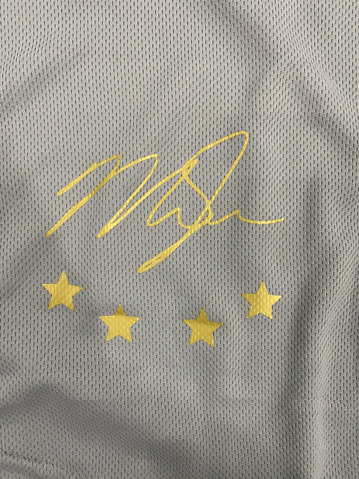 Mike Trout B2B ASG MVP Signed Authentic 2015 All Star Game Jersey MLB Holo