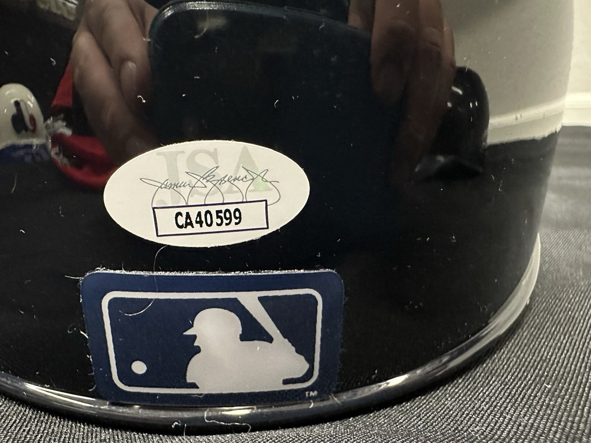 Al Kaline HOF 80 Signed Authentic Tigers Batting Helmet JSA