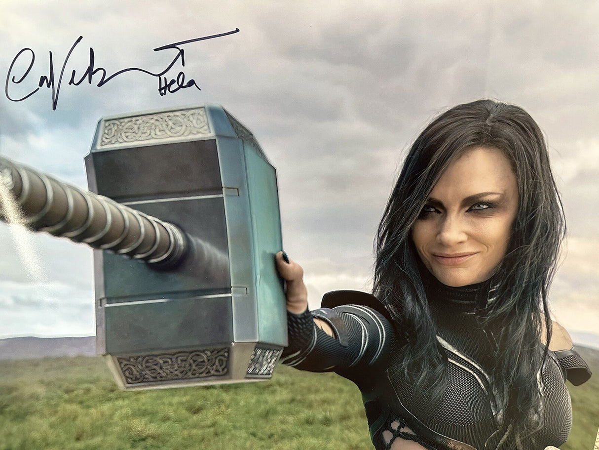 Care Blanchett Hela Signed 16x20 Photo Thor: Ragnarok SWAU Holo
