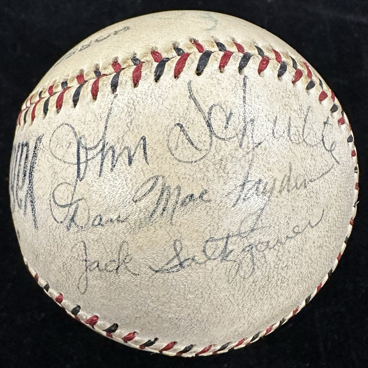 Babe Ruth Lou Gehrig Others Signed Baseball JSA LOA