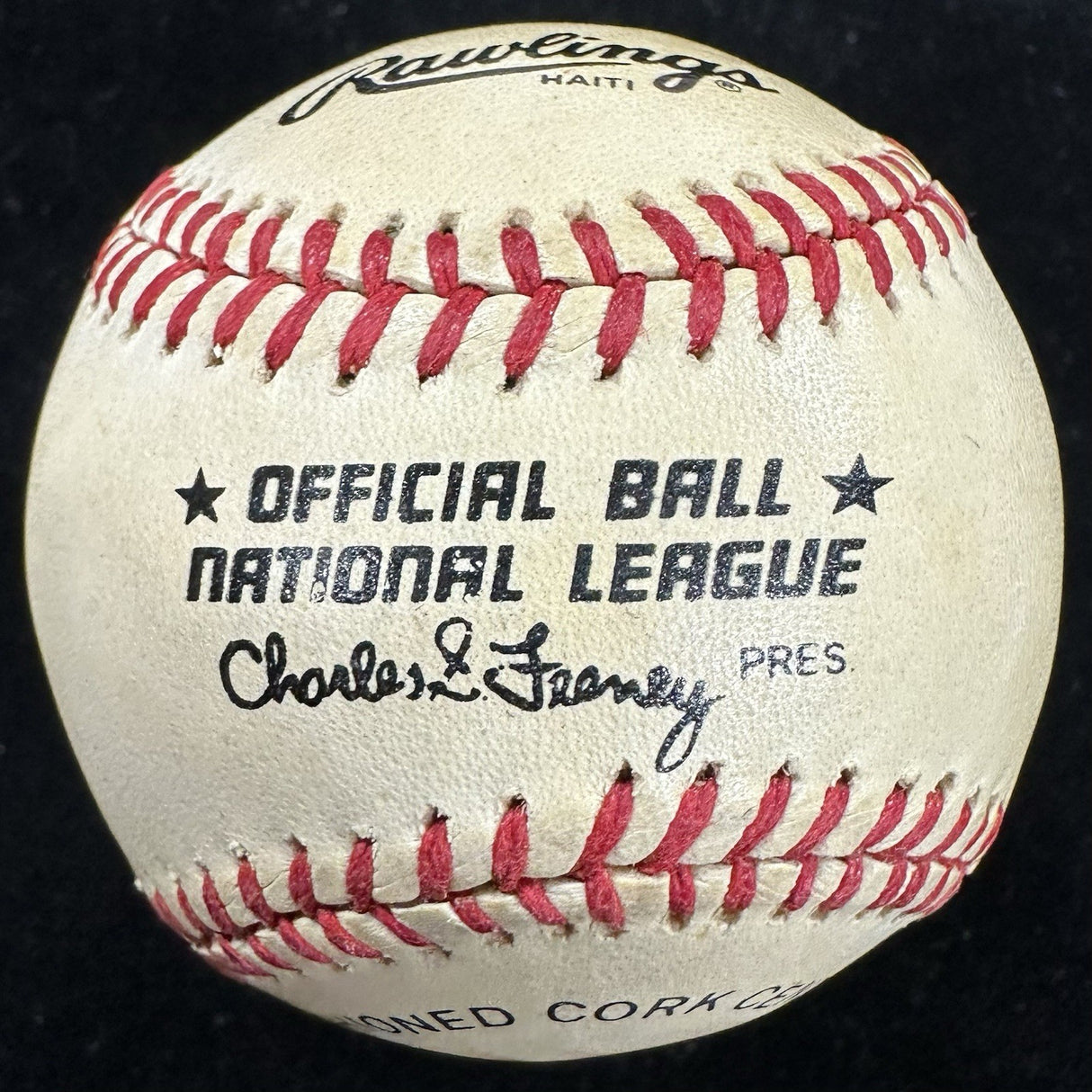 Stanley Frank Musial Stan The Man Signed Full Name Nickname Baseball PSA/DNA LOA