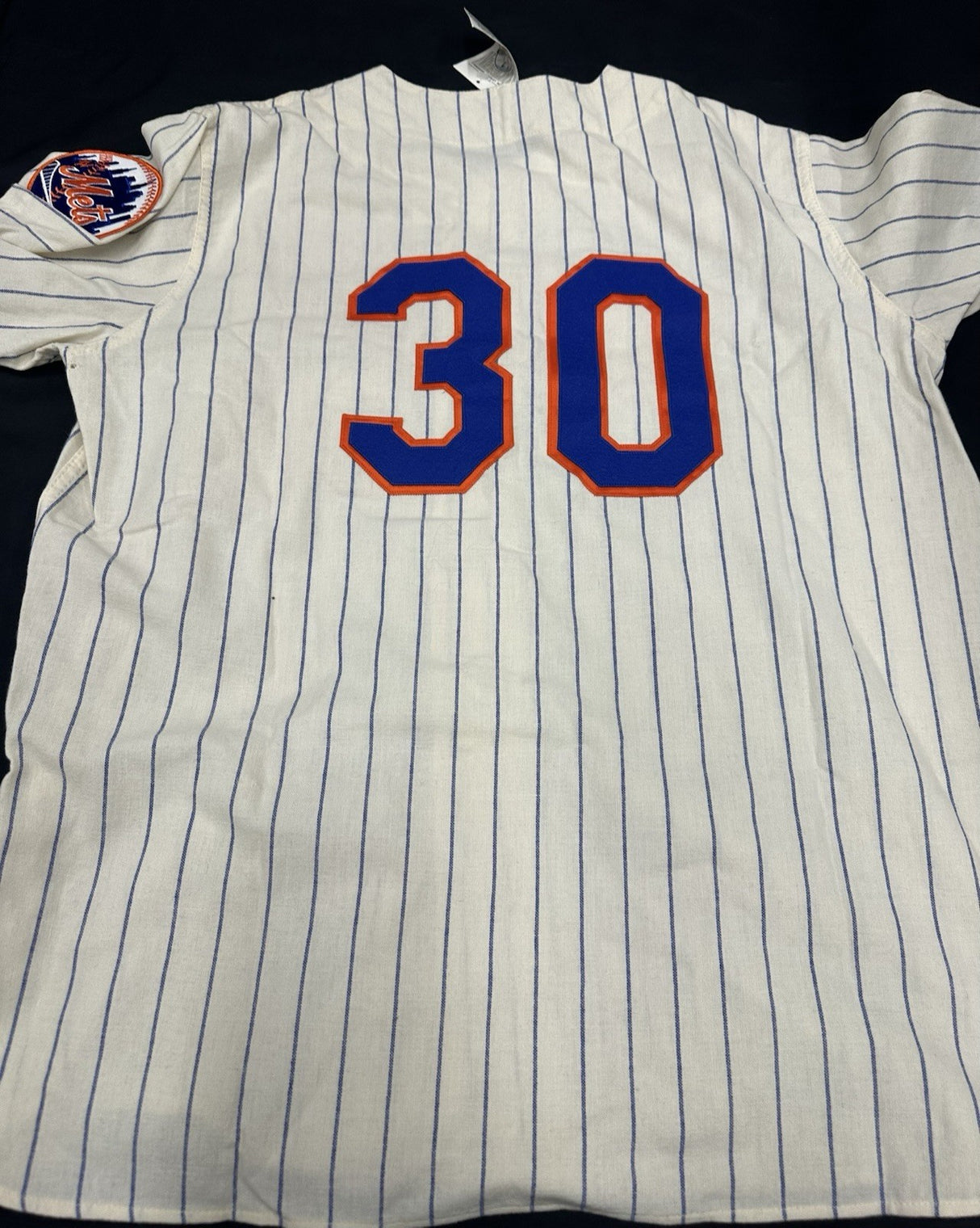 Nolan Ryan Signed Authentic New York Mets Mitchell Ness Jersey PSA/DNA LOA