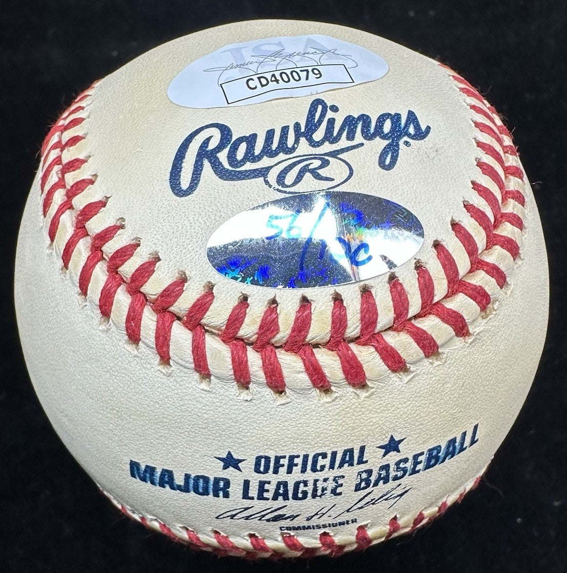 CC Sabathia Signed 2000 All-Star Futures Logo Baseball JSA