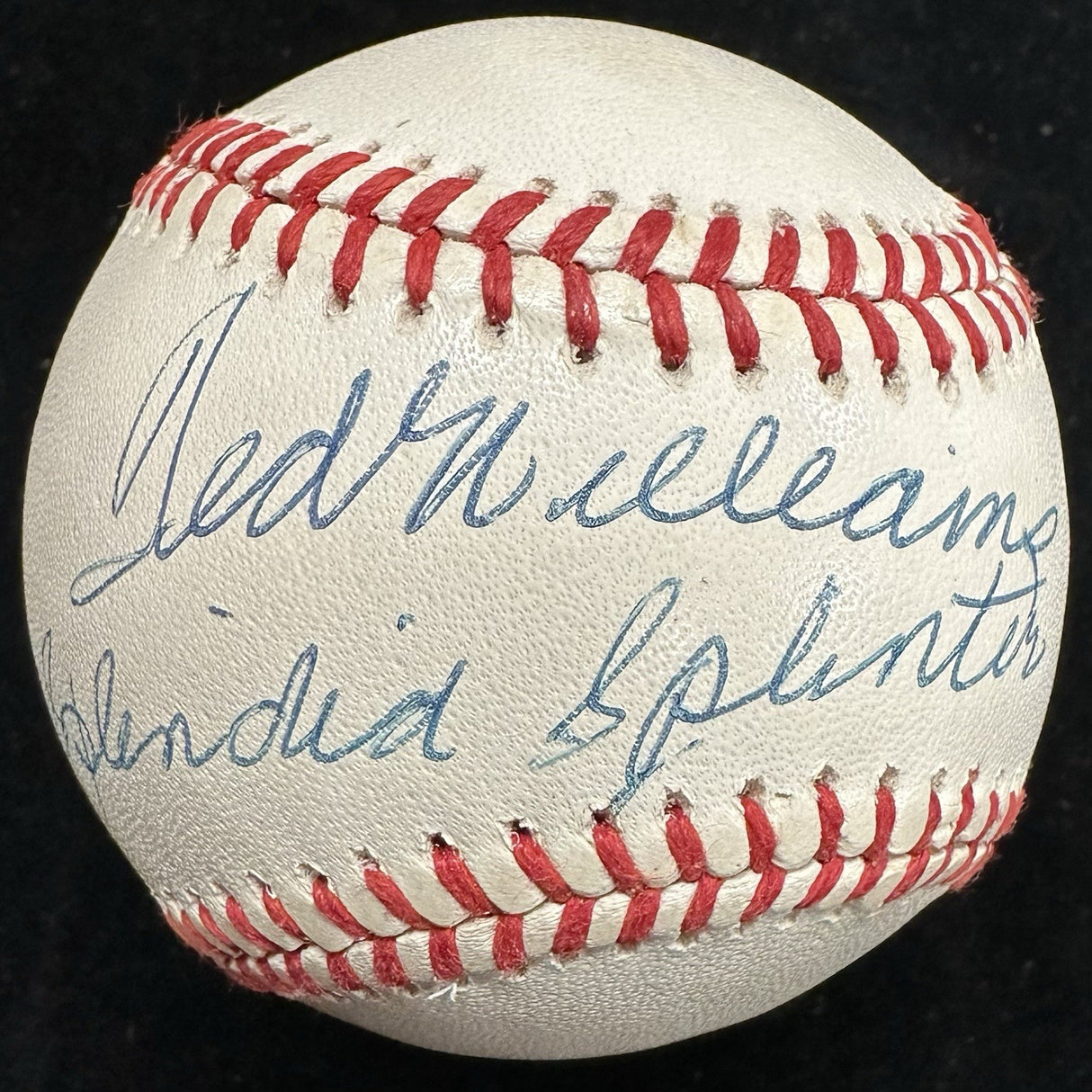 Ted Williams Splendid Splinter Signed Baseball PSA/DNA LOA