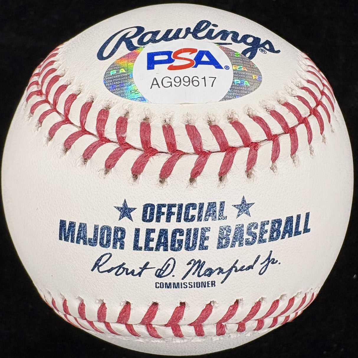 Bret Baier Keep it Fair & Balanced Signed Baseball PSA/DNA