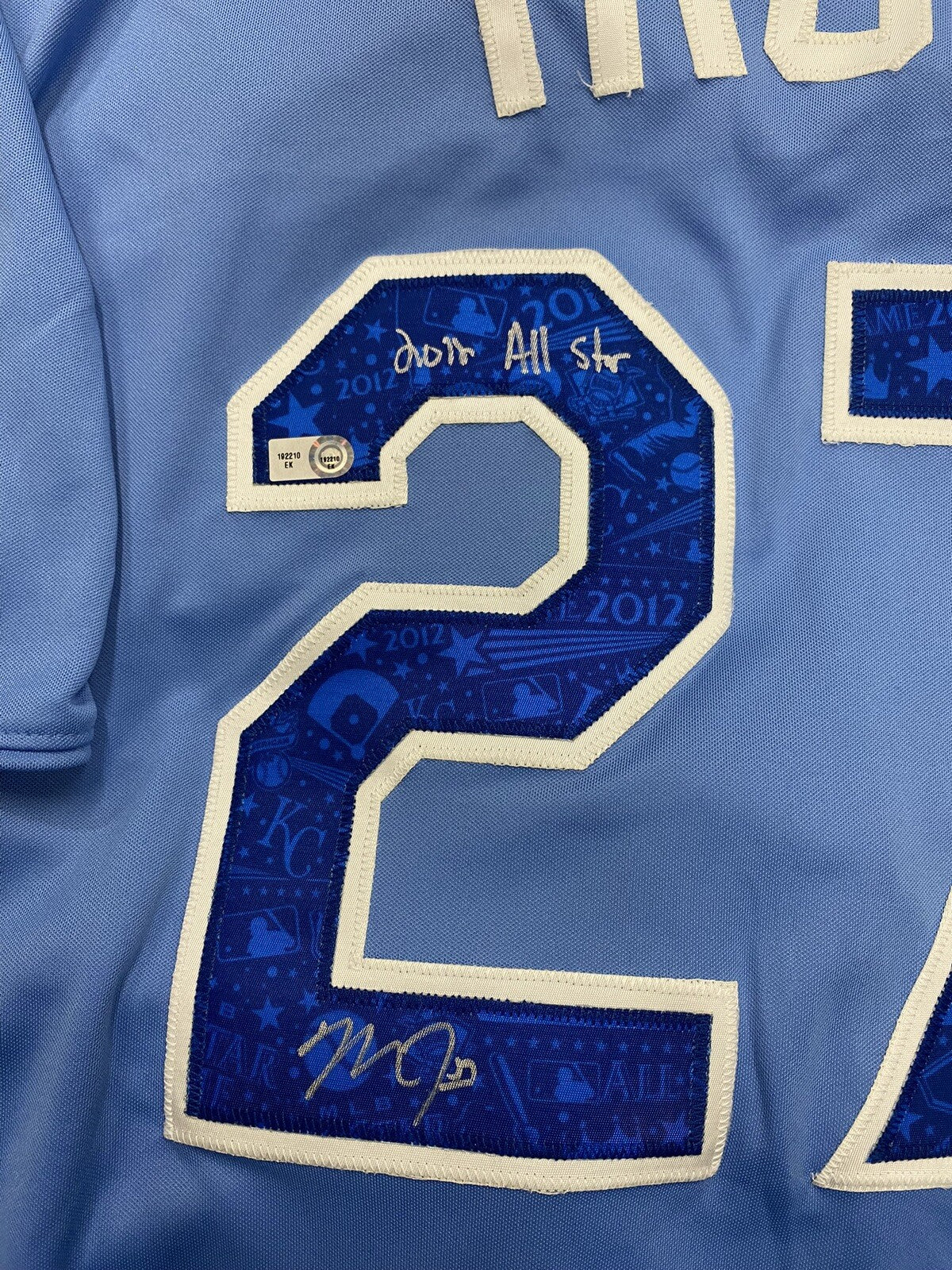 Mike Trout 1st AS Game Signed Authentic 2012 All Star Jersey MLB Holo Rookie Sig