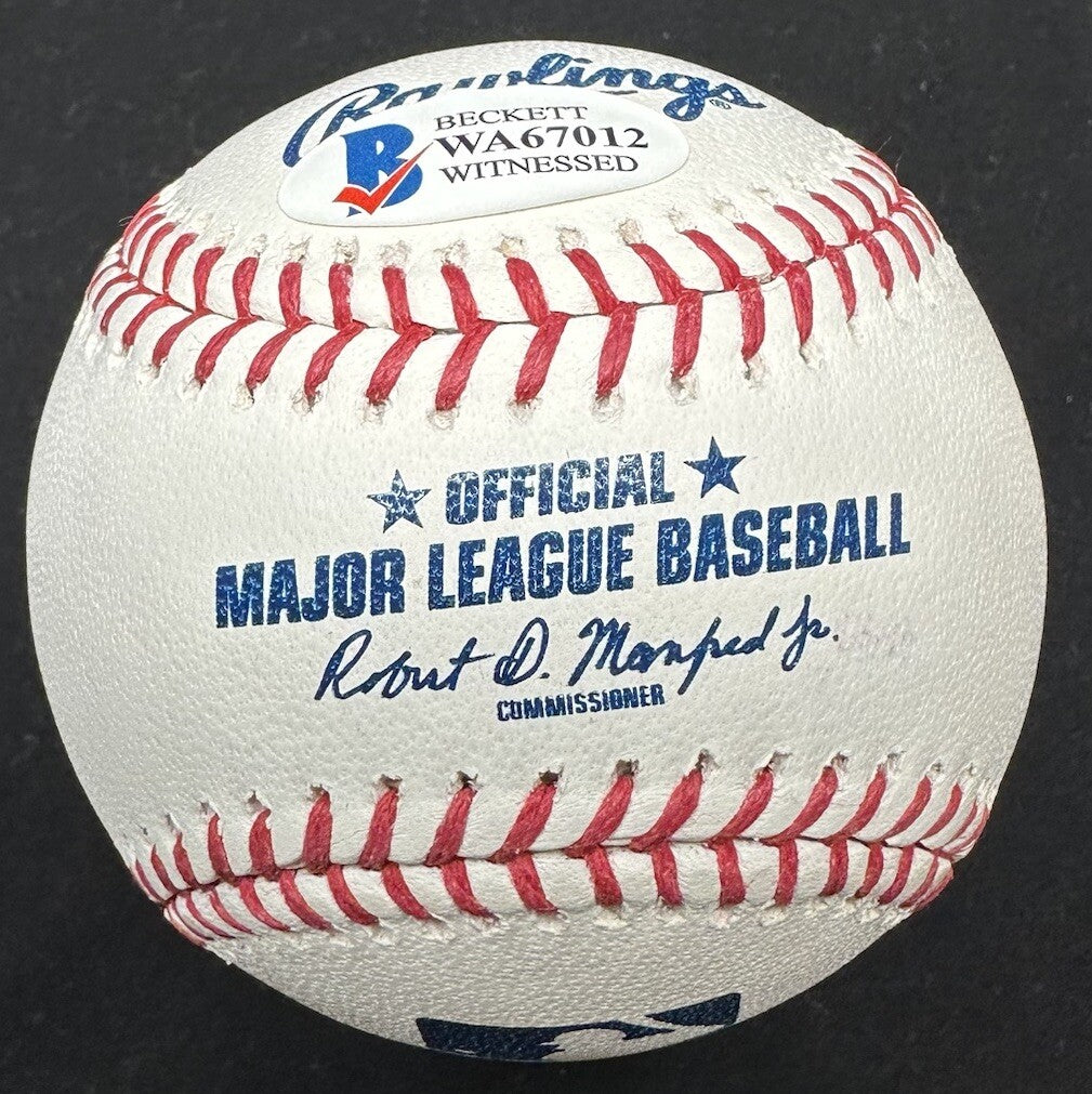 Gerald Dempsey Buster Posey III Full Name Signed Baseball PSA/DNA