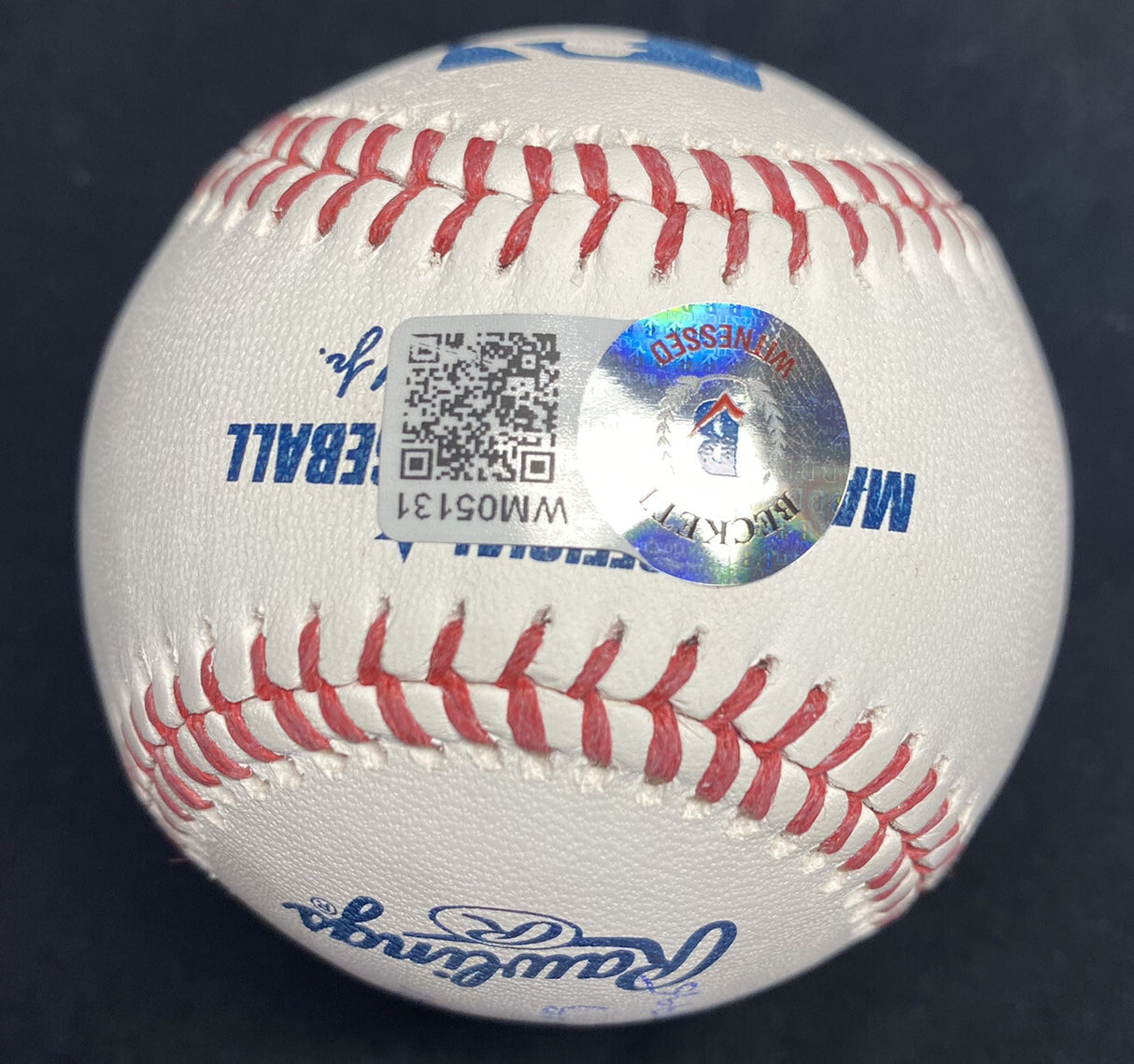 Cal Ripken Jr. 2632 Consecutive Games Story Stat Baseball Beckett Witness BAS