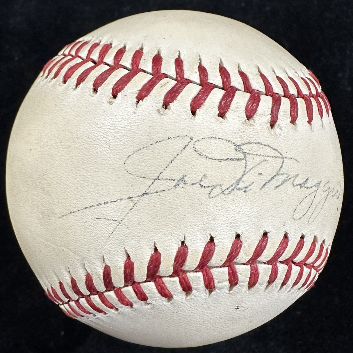 Circa 1941 Joe DiMaggio Single Signed OAL Harridge Baseball PSA/DNA LOA Graded 7