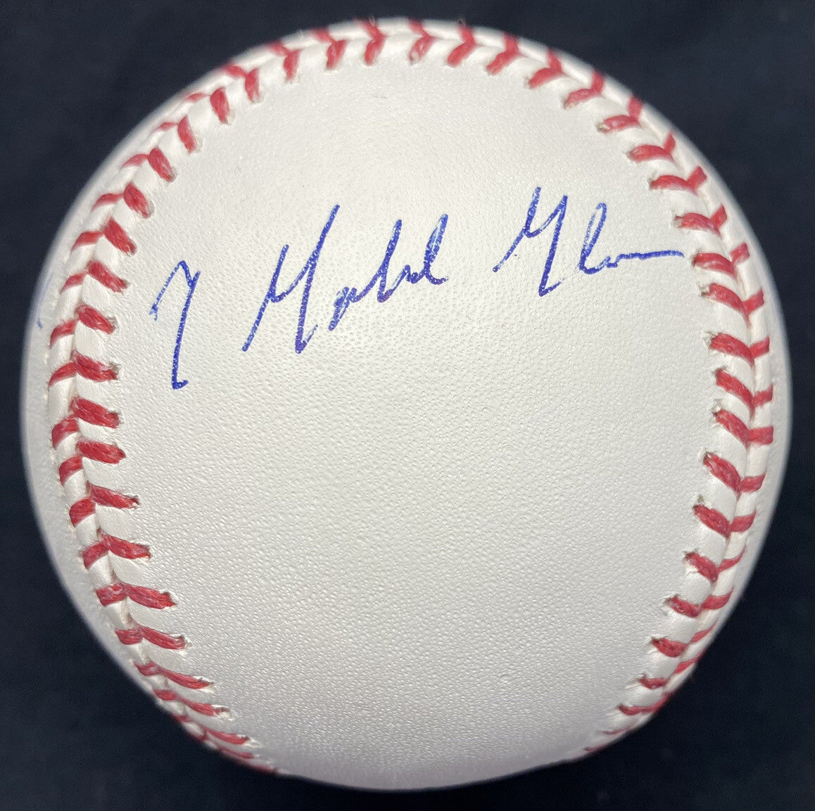 Carl Yastrzemski HOF 89 Signed Stat Baseball PSA/DNA