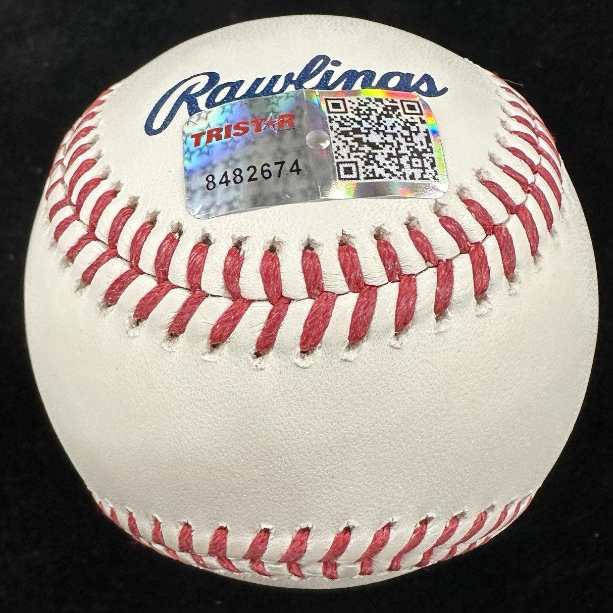 Nolan Ryan HOF 99 Signed Hall Of Fame Logo Baseball Tristar