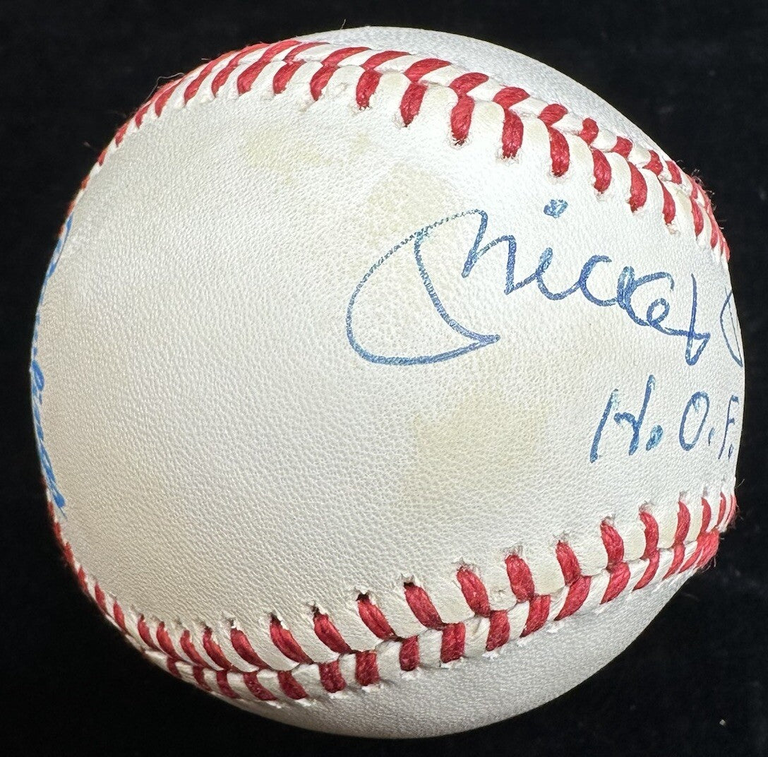 Mickey Mantle HOF 1974 Signed Baseball PSA/DNA LOA