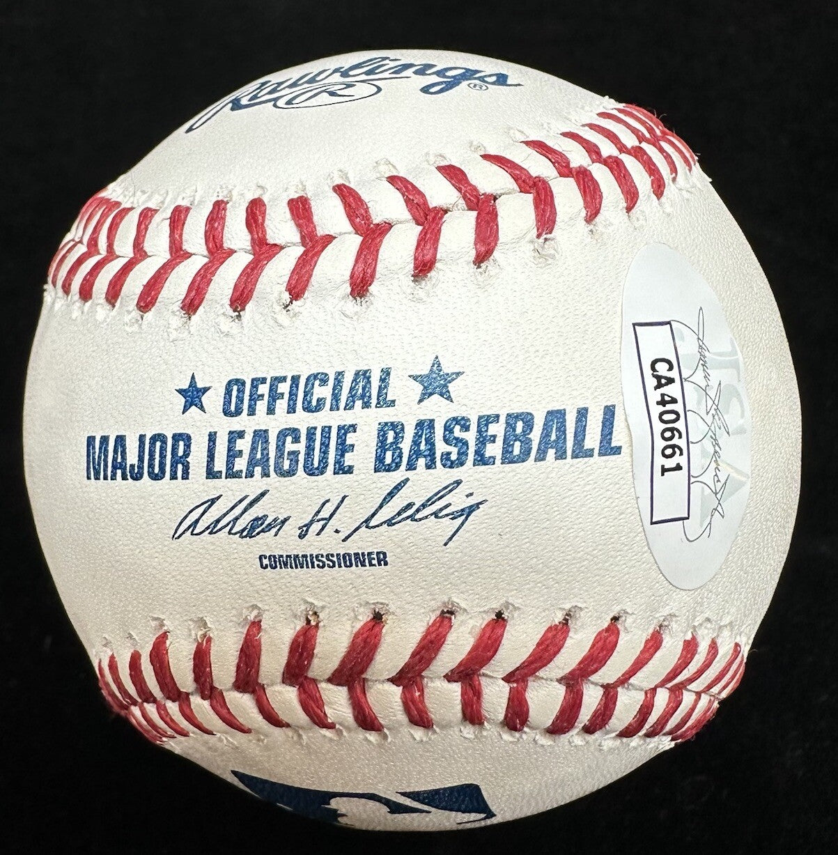 Bobby Cox HOF 2014 #6 Signed Baseball JSA