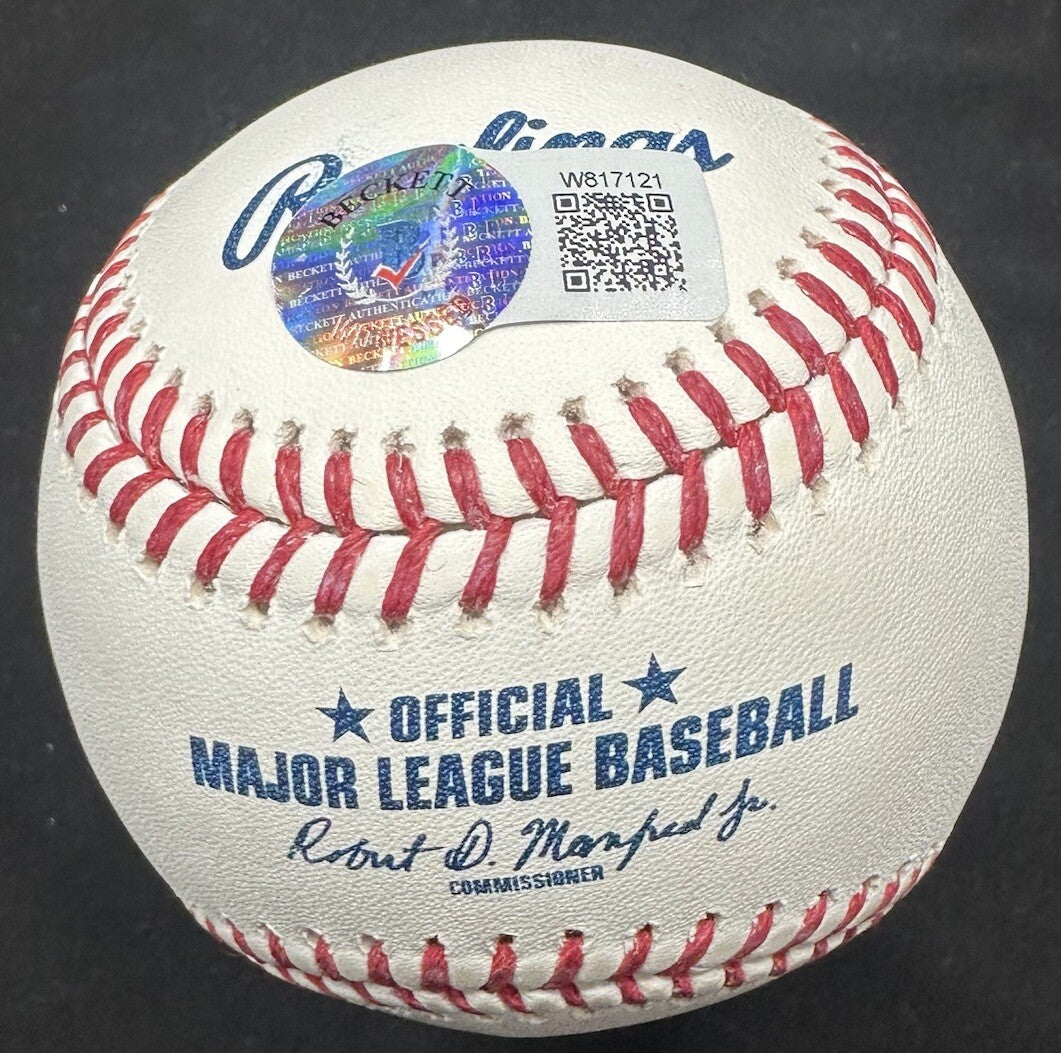 Miguel Cabrera 11, 12, 13, 15 AL Batting Champ Signed Baseball Beckett Witness