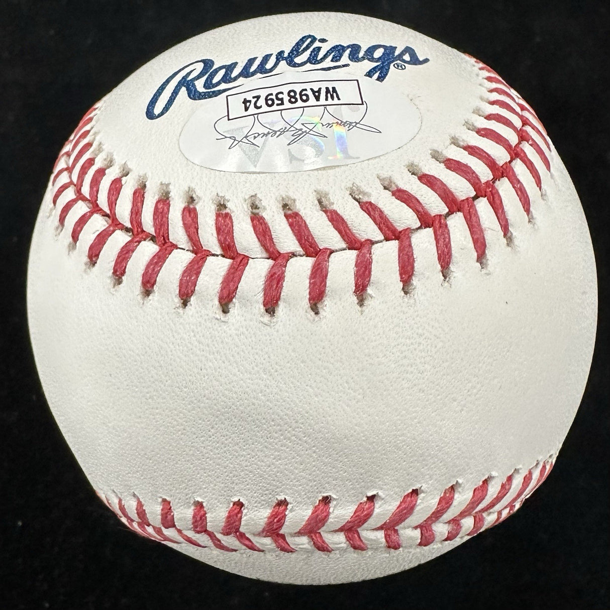 Rickey Henderson HOF 2009 Signed Hall Of Fame Logo Baseball JSA Witness