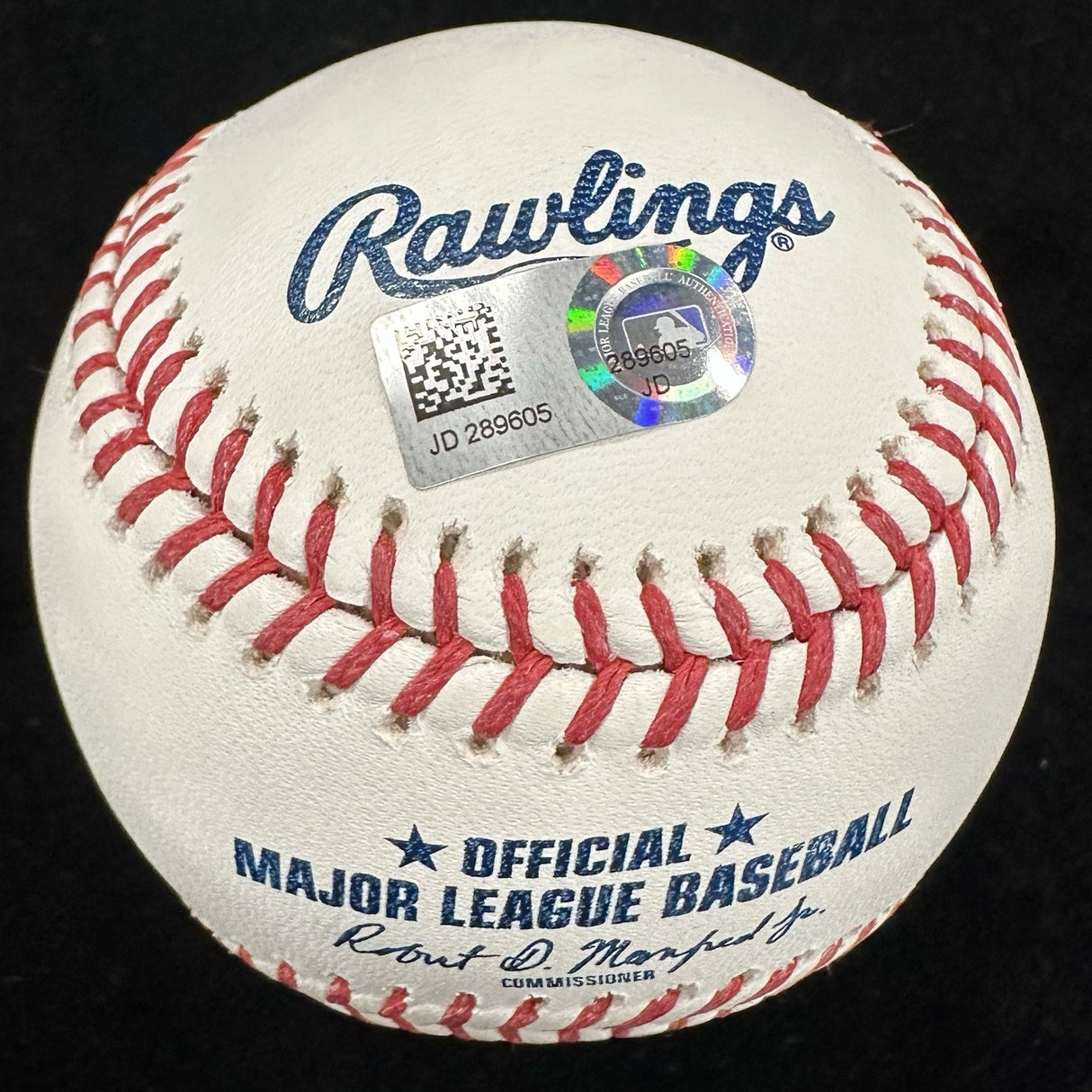 Ozzie Smith The Wizard Signed Baseball MLB Holo