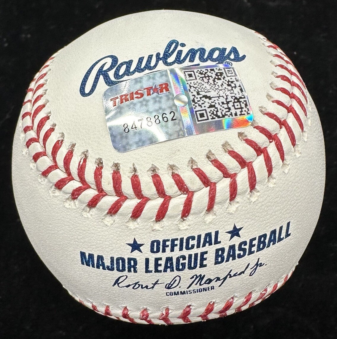 Ryne Sandberg 282 HR Signed Baseball Tristar