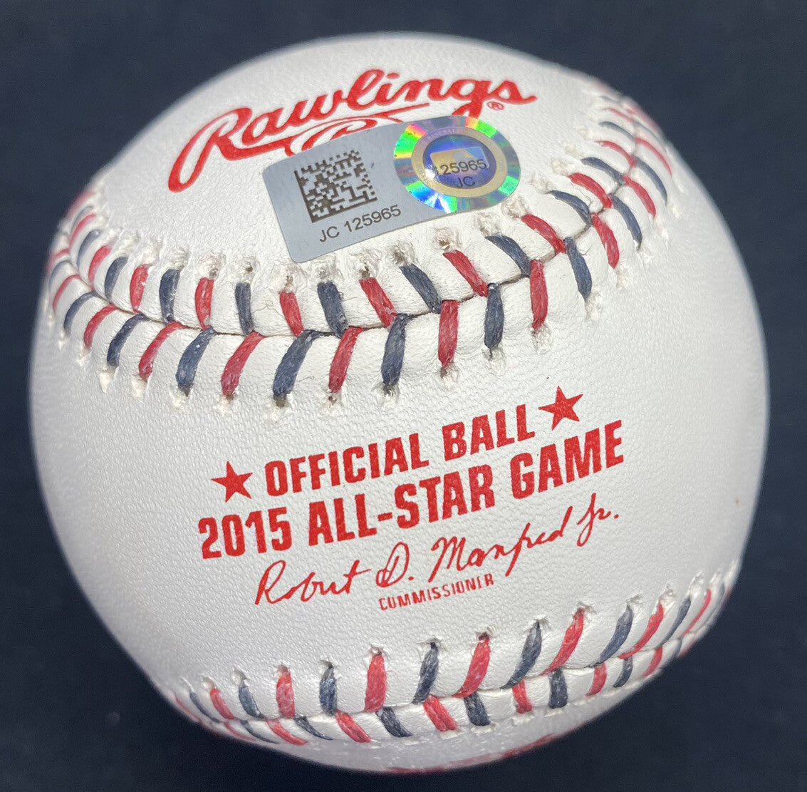 Mike Trout 2012-2015 All Star Game Cycle Set Signed Baseball Logo MLB Holo