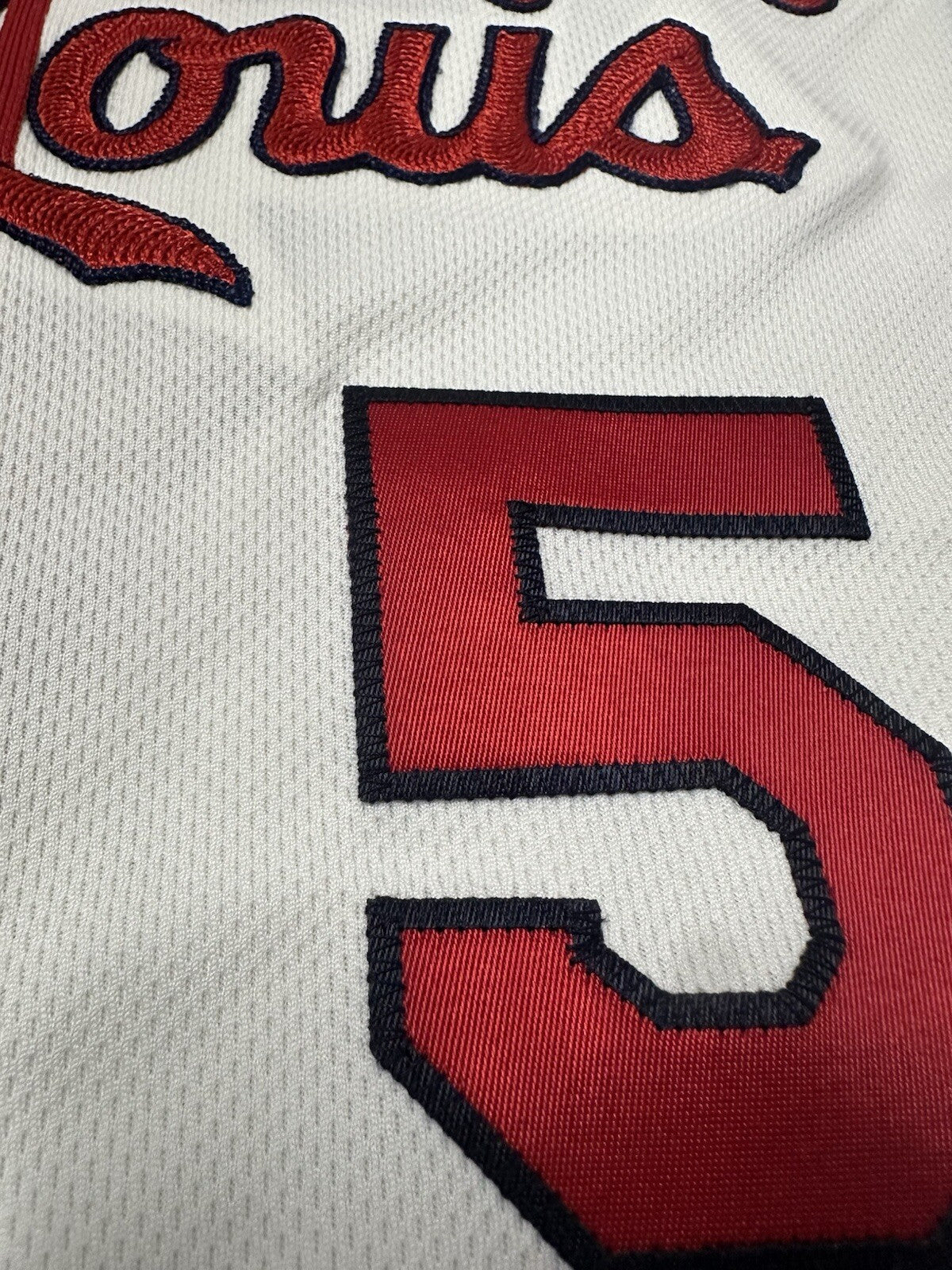 Albert Pujols Authentic St. Louis Cardinals Nike Flex Base Home Alternate Jersey