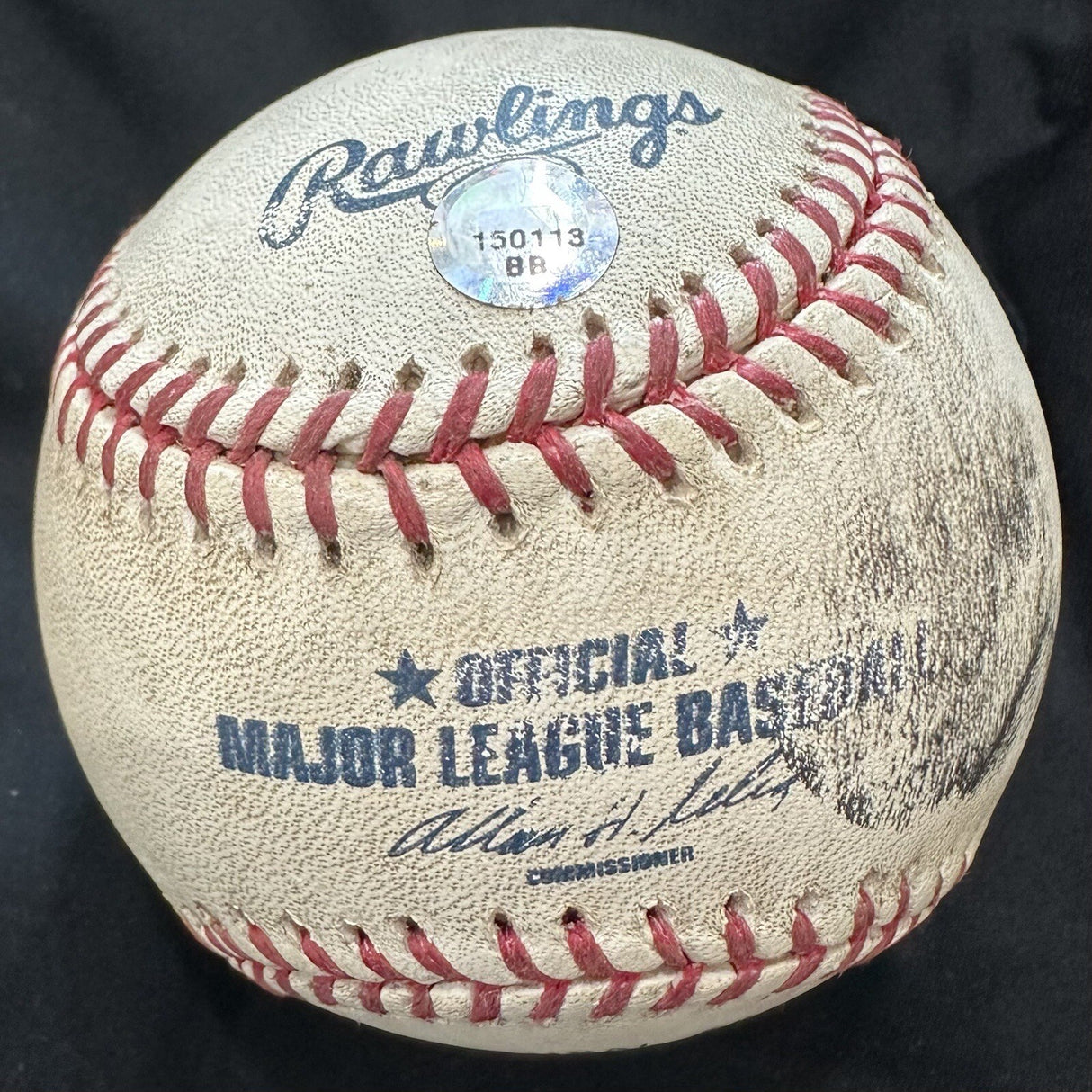 Yadier Molina Signed Busch Stadium Inaugural Season Game Used Baseball MLB Holo