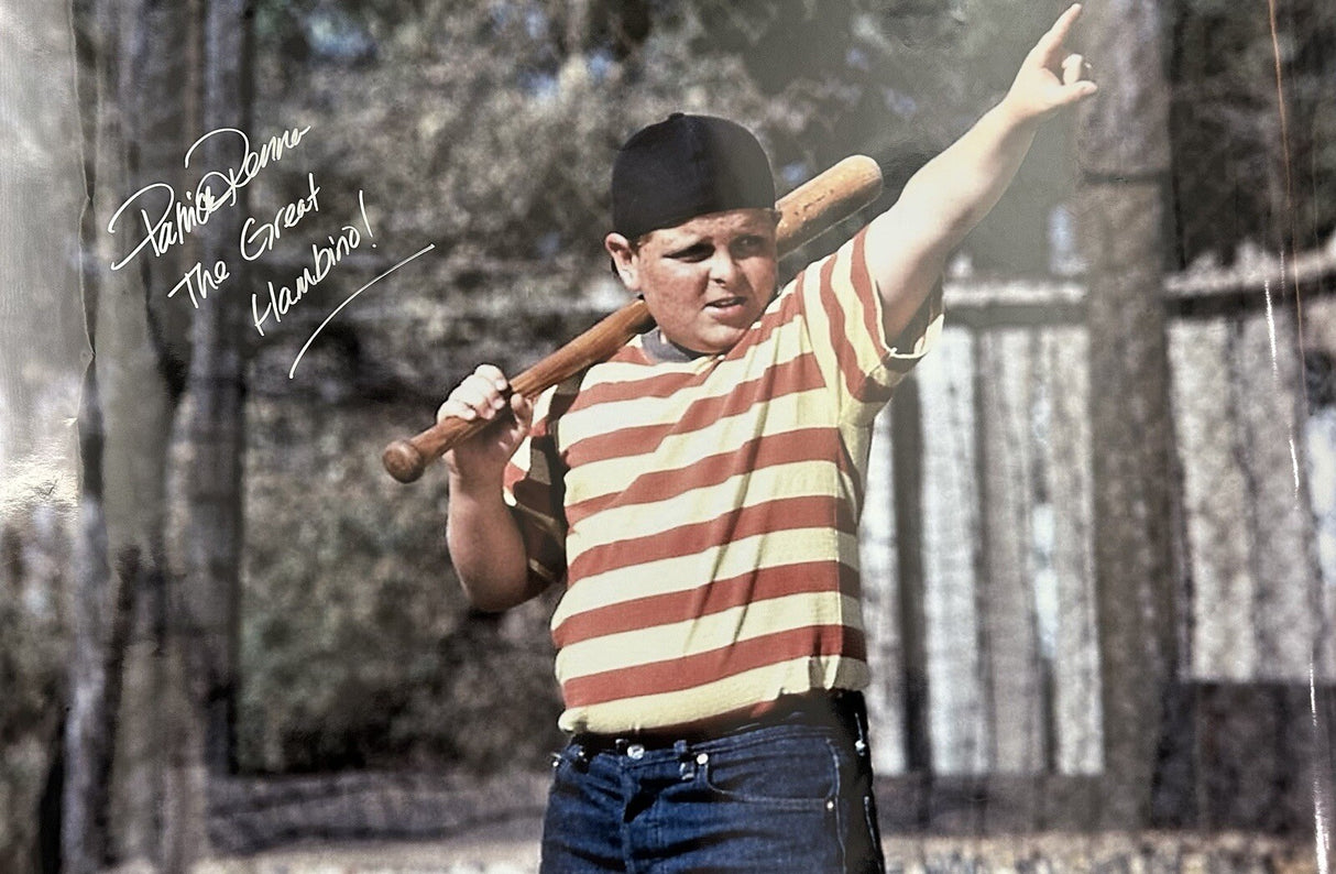 Patrick Renna Signed The Sandlot 20x30 Photo JSA The Great Hambino
