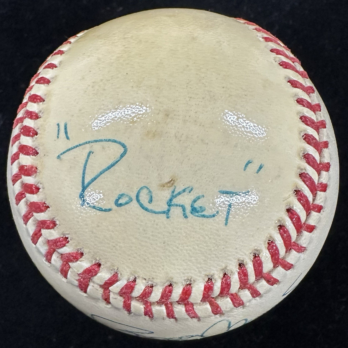 William Roger Clemens Rocket Full Name Nickname Signed Baseball PSA/DNA LOA