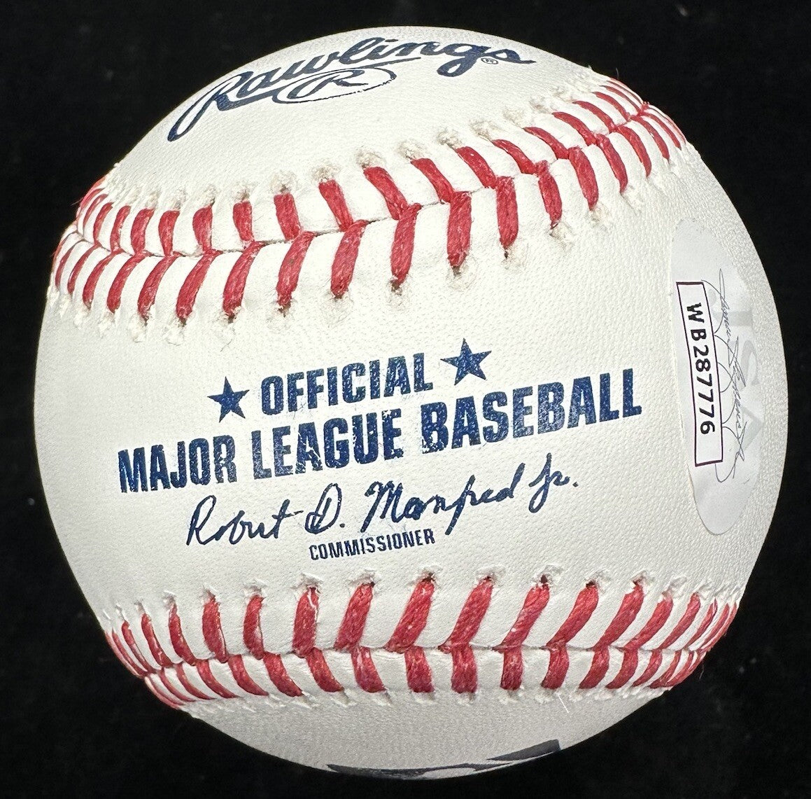 Edgar Martinez 309 HR Signed Baseball JSA Witness