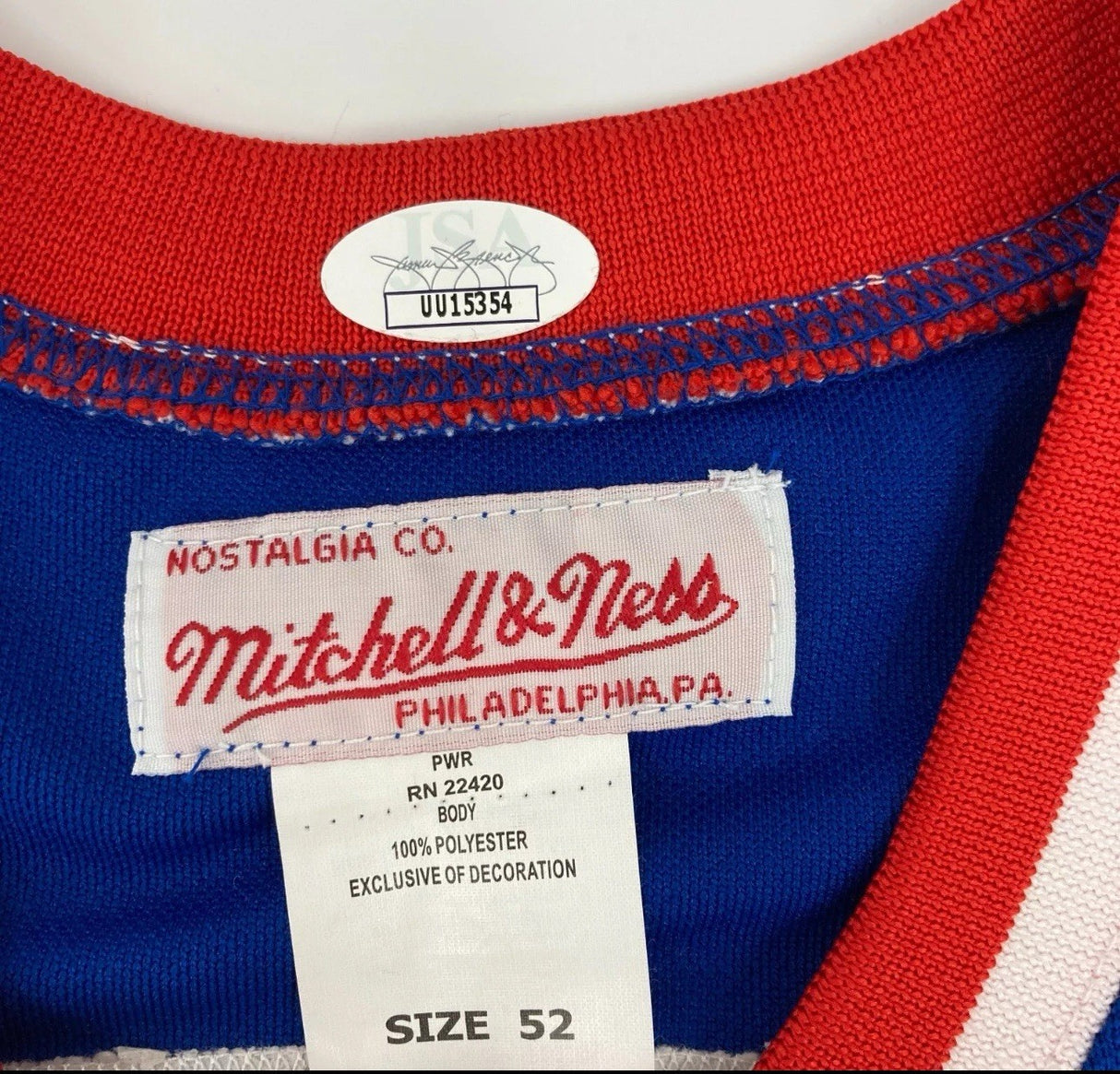 Ryne Sandberg HOF 05 MVP Signed Authentic Cubs Mitchell Ness Jersey JSA