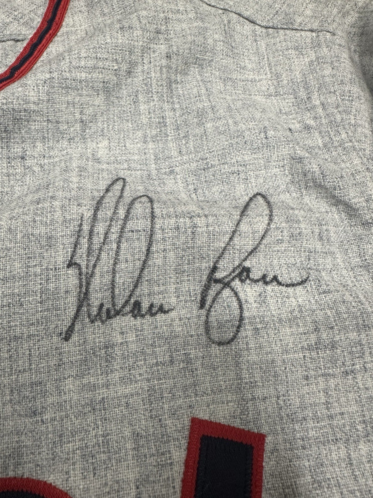 Nolan Ryan Signed Authentic California Angels Mitchell Ness Jersey PSA/DNA LOA