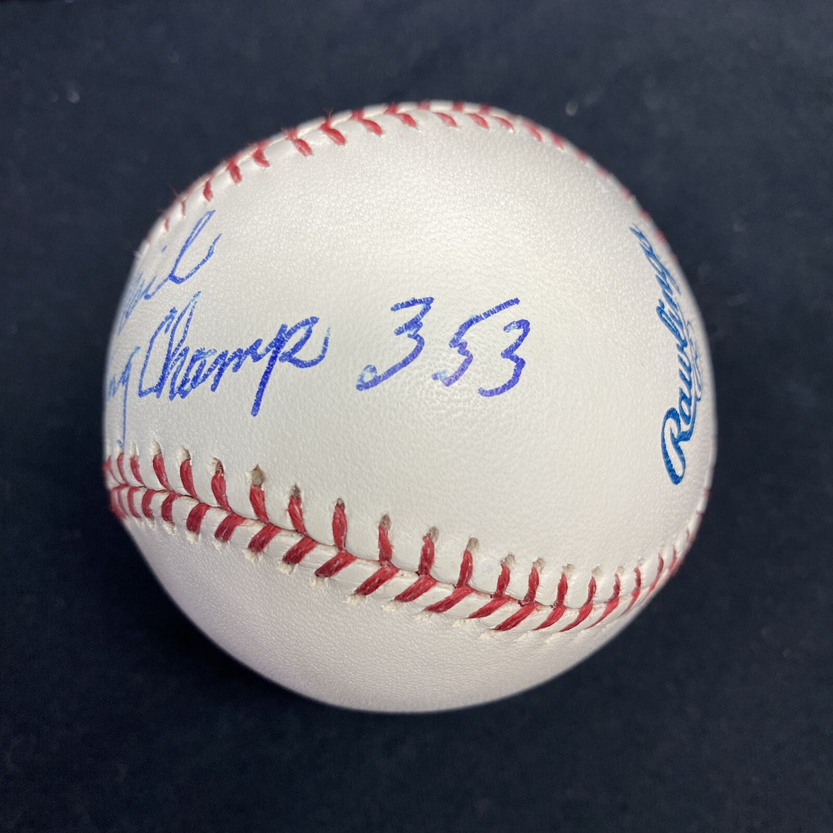 Buck O’Neil 1946 Batting Champ .353 Signed Baseball JSA