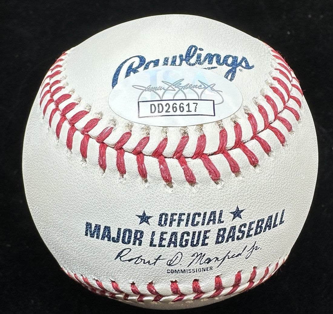 Alex Rodriguez Signed 3,000 Hit Logo Baseball JSA