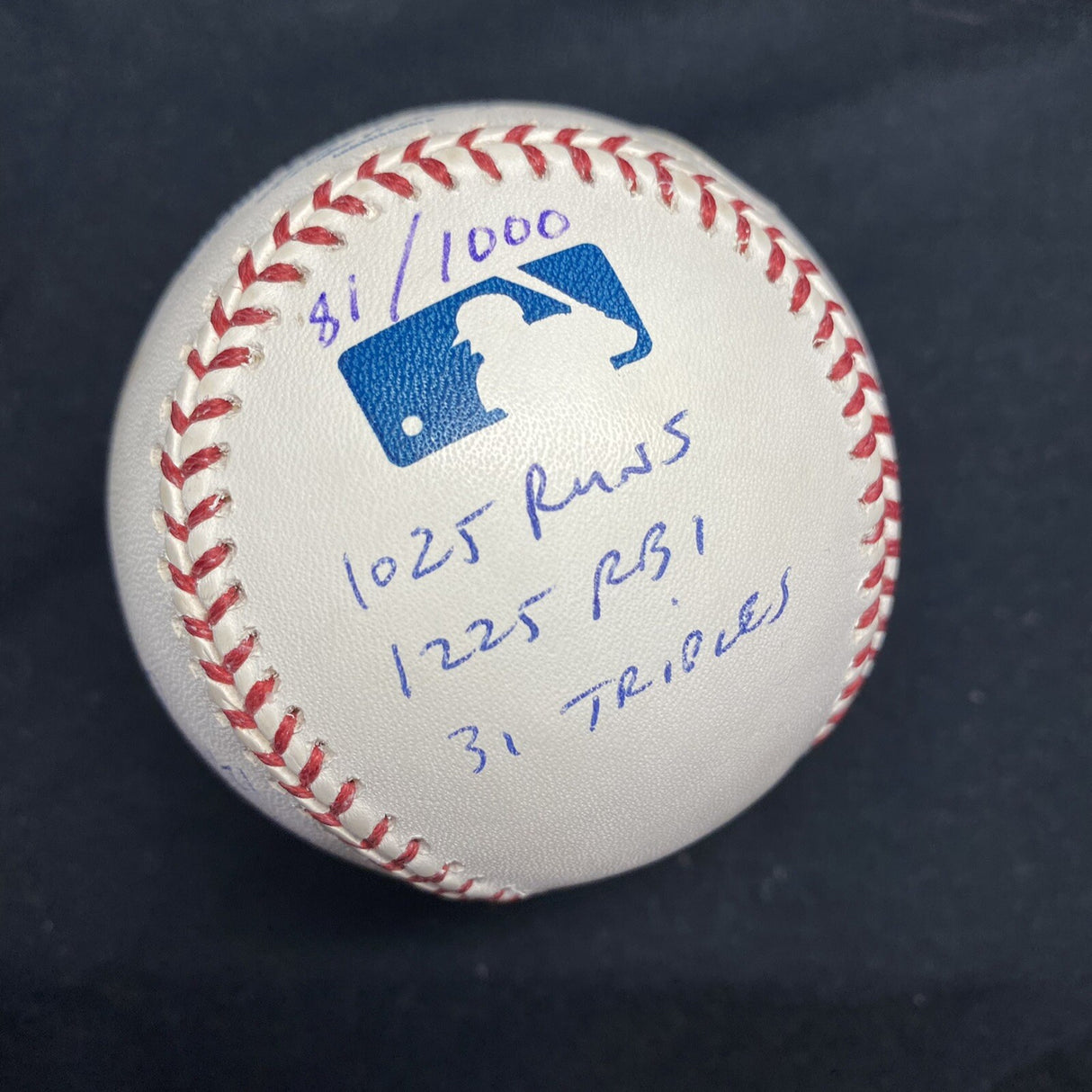 Gary Carter Full Stat Signed RJ Baseball PSA/DNA