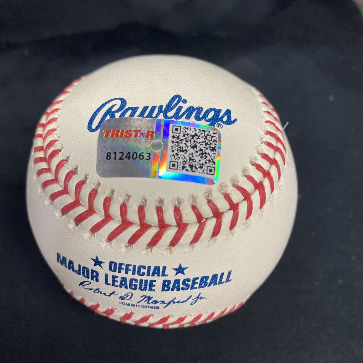 Larry Walker Booger Nickname Signed Baseball Tristar