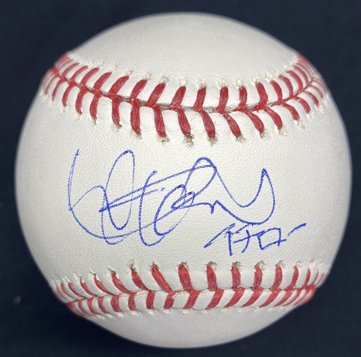 Ichiro Suzuki Katakana Signed Baseball Ichiro Hologram