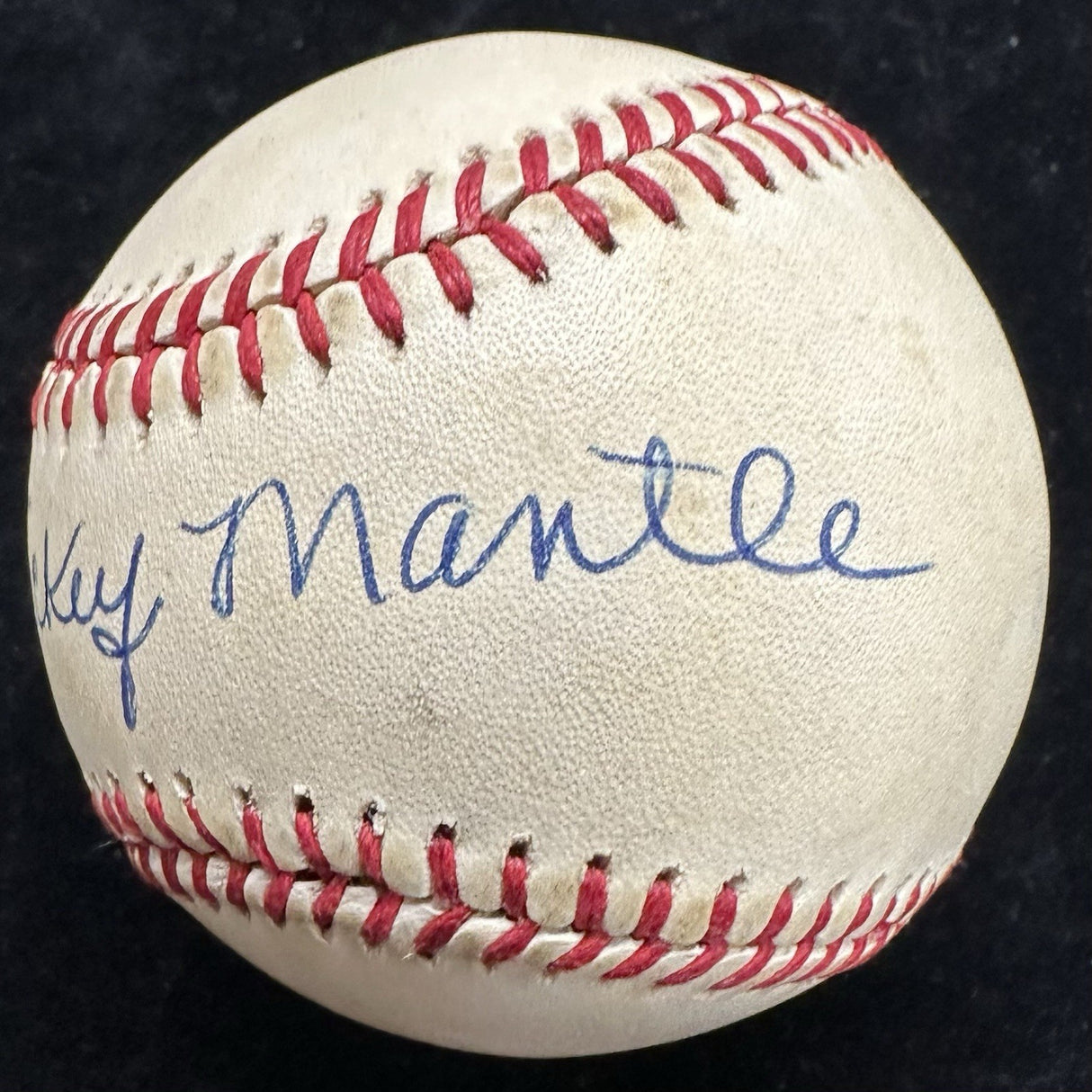 Mickey Mantle “Vintage” Signature Signed Baseball JSA Holo Only
