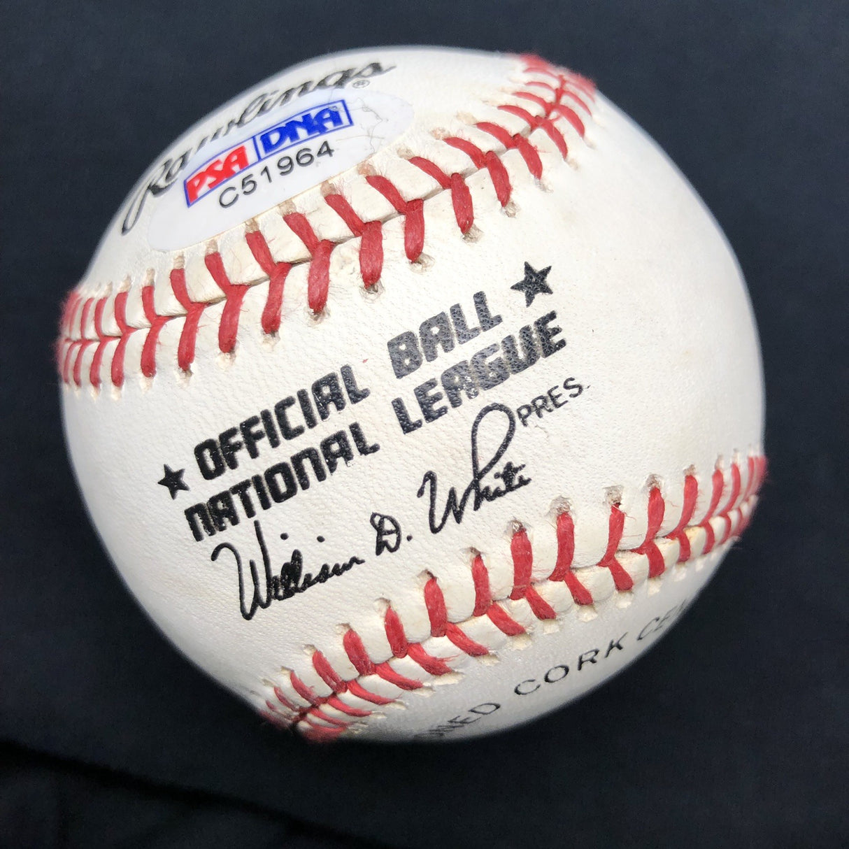 Frank Robinson 1st Player To Win MVP In NL AL Signed Baseball PSA/DNA