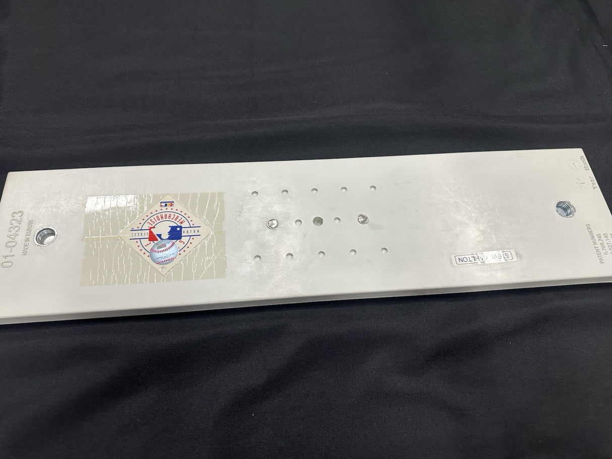 Steve Carlton Stats Signed Authentic Schutt Cardinals Pitching Rubber JSA