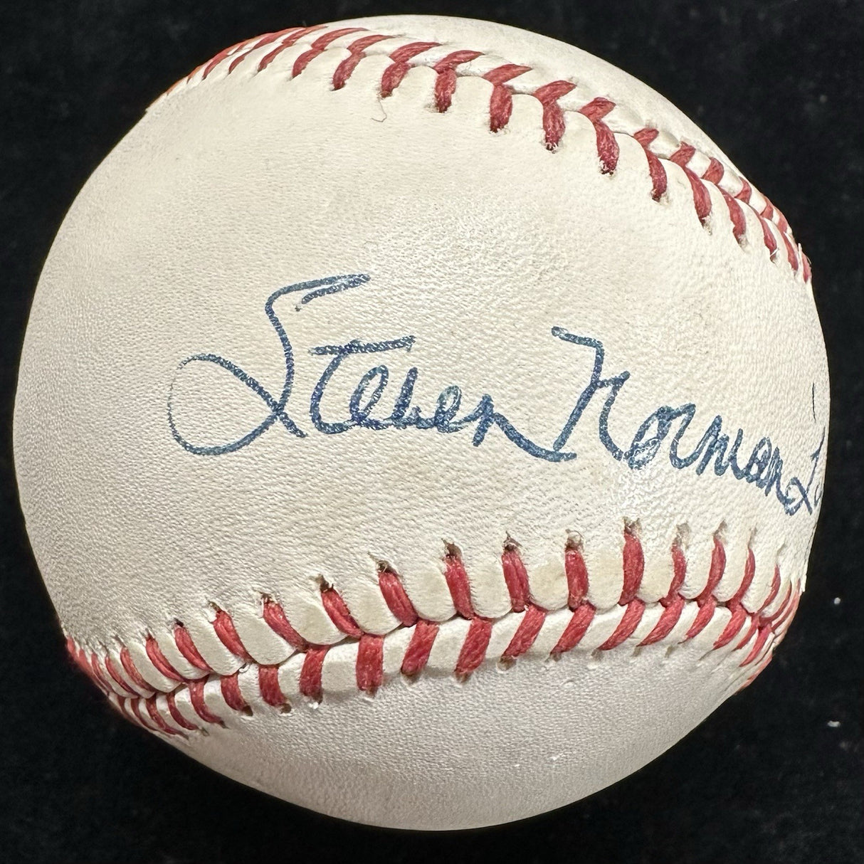 Steven Norman “Lefty” Carlton Full Name Signed Baseball PSA/DNA LOA