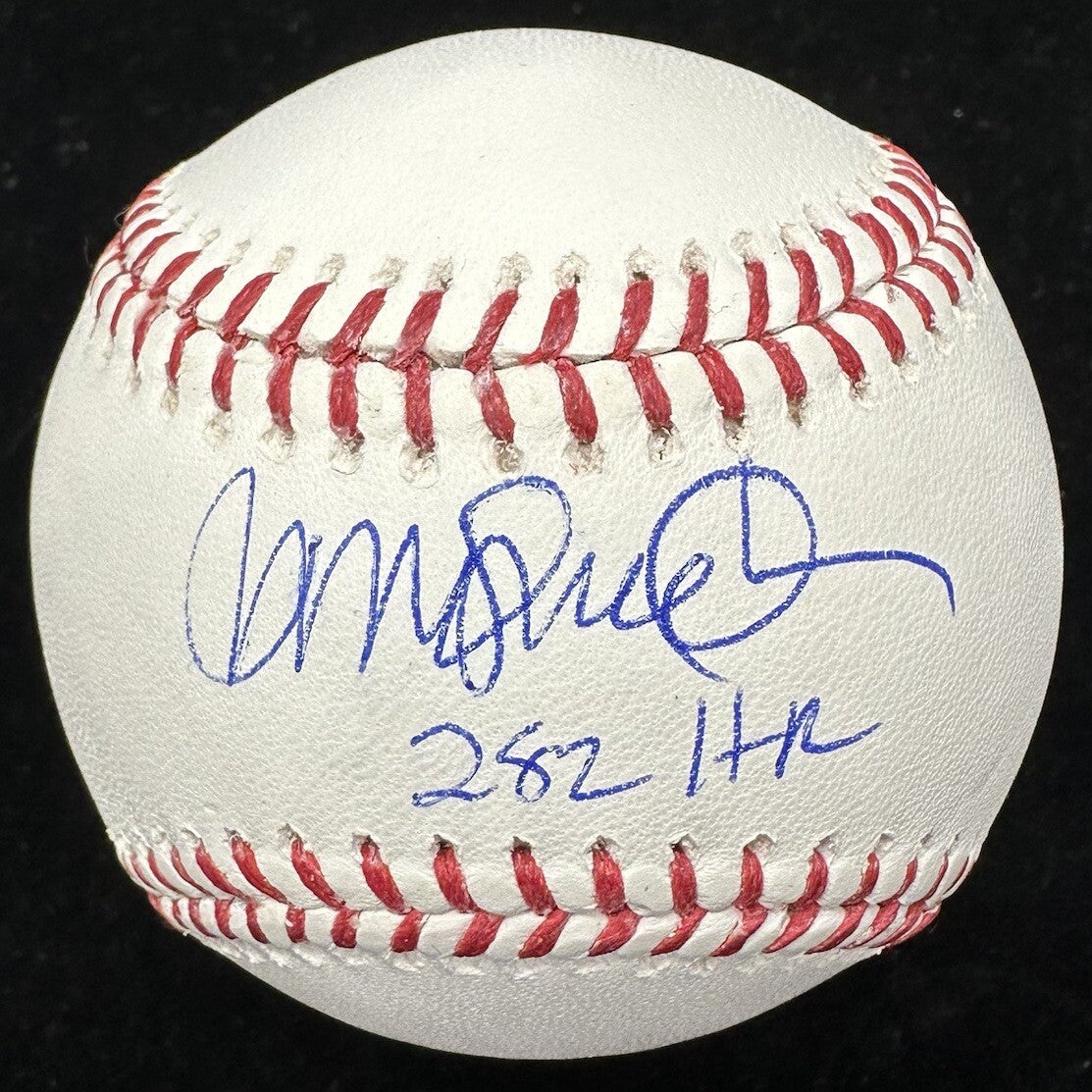 Ryne Sandberg 282 HR Signed Baseball Tristar