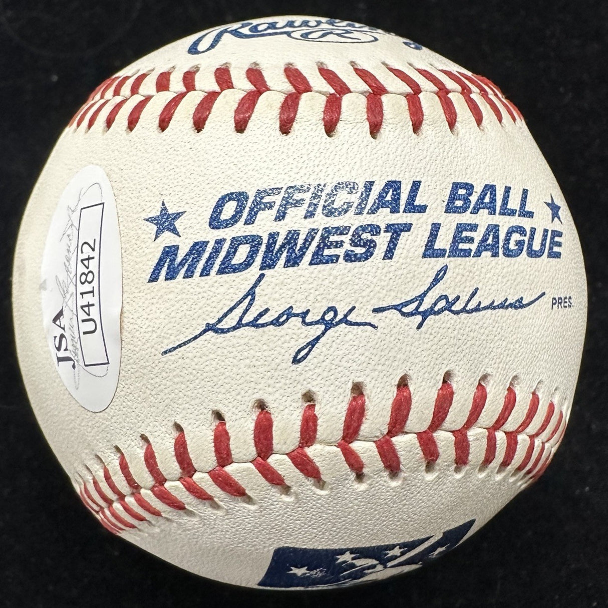 Clayton Kershaw Signed Minor League Signature Midwest League Baseball JSA