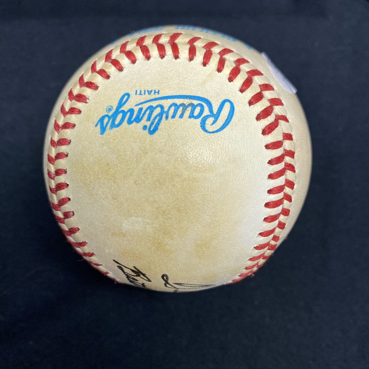 Ted Williams Batting Titles 6 Signed Baseball JSA LOA Graded 8 Signature