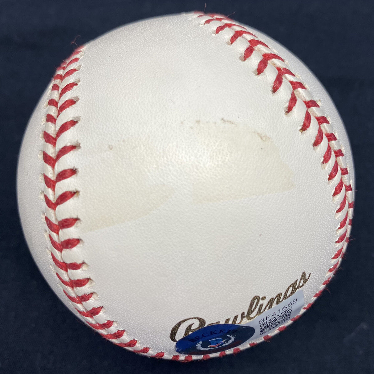 Miguel Cabrera 2003 World Series Champs Signed WS Logo Baseball Beckett Hologram