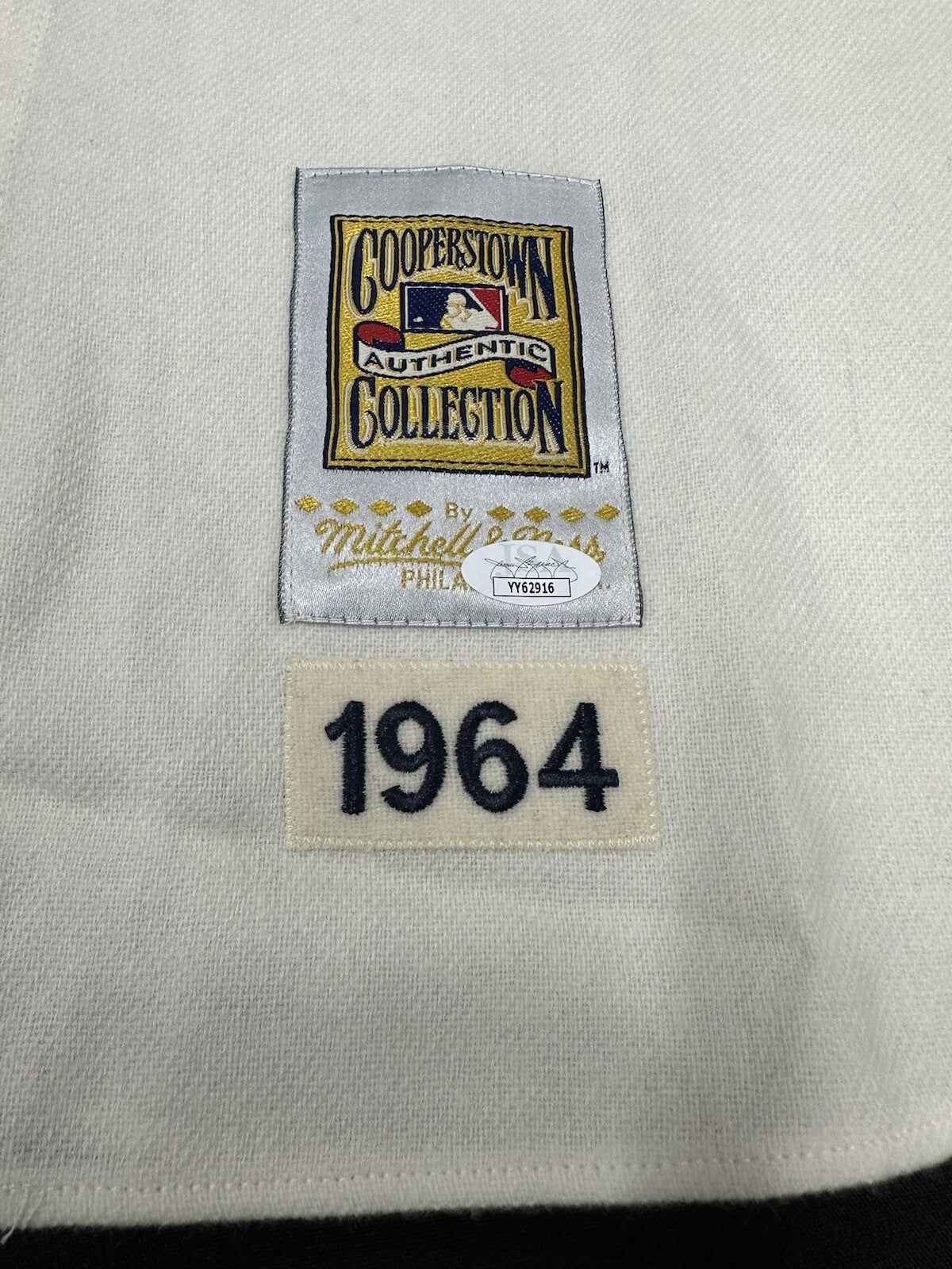 Joe Morgan Signed Authentic Houston Colt .45’s Mitchell Ness Stat Jersey JSA